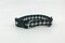 Dog Collar With Optional Flower Or Bow Tie Black And White Checkered Buffalo Plaid Adjustable Pet Collar Sizes XS, S, M, L, XL product 2